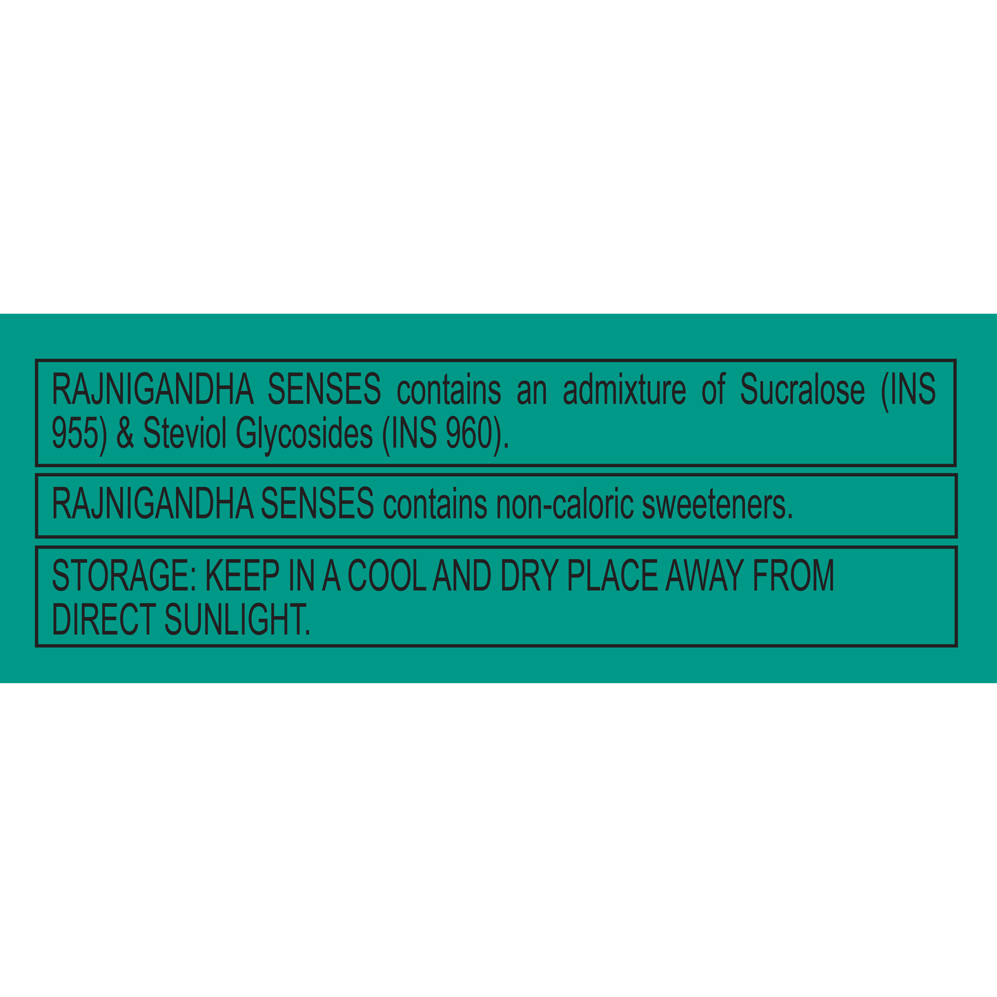 Rajnigandha Senses  ₹180 Pack