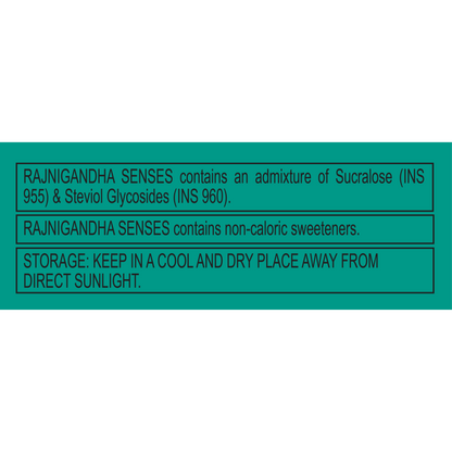 Rajnigandha Senses  ₹180 Pack